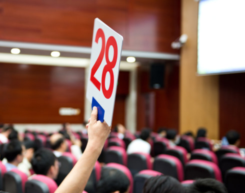 auction paddle